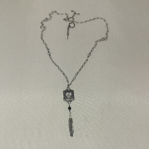 Brighton Vintage Picture Frame Heart Locket With Charms